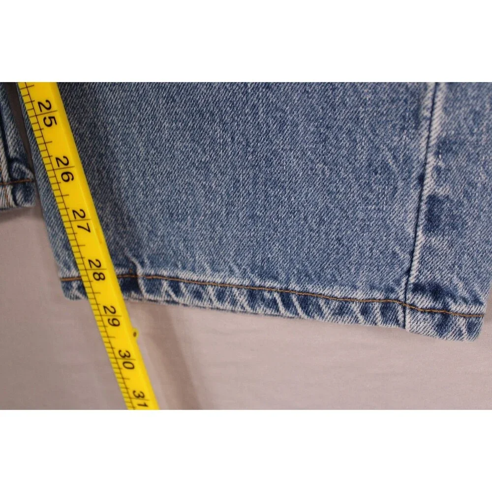 Vintage Levis 505 Regular Fit Straight Leg Jeans Men 36x30 Y2K Mexico Distressed